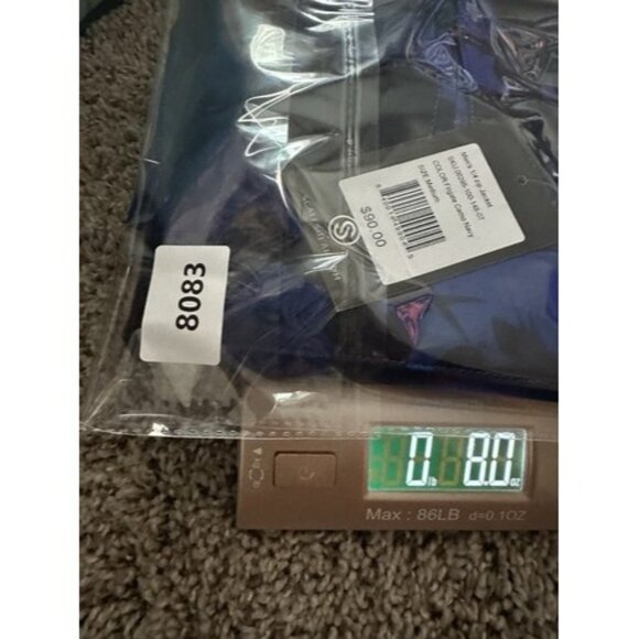 Scales Mens Jacket Size Medium Long Sleeve 1/4 Zip Camo Fish Hunt Lightweight - Picture 12 of 12